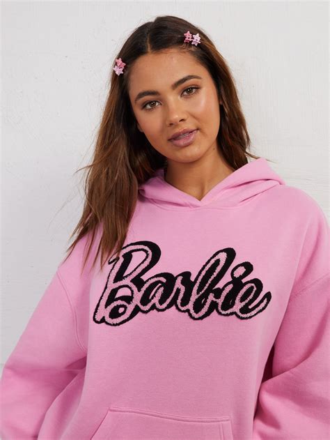 oversized barbie sweatshirt|barbie jeans hoodie.